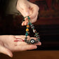 Wealth Energy Natural Eye Bead Cow Bone Bead Bracelet
