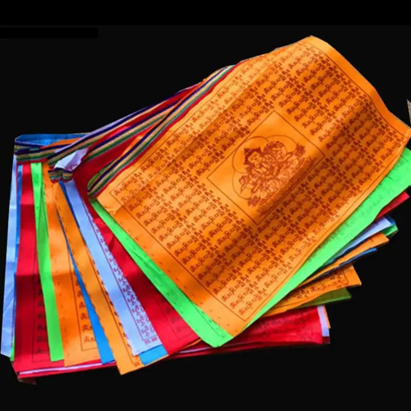 Long-lasting GUANYIN Windhorse Flags for Disaster Alleviation and Health Protection