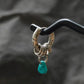 Artisan-Crafted Turquoise Silver-Plated Earrings for Luck and Protection