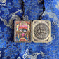 Silver/Gold Plated Cased Zaki Tsha-Tsha enhance financial luck