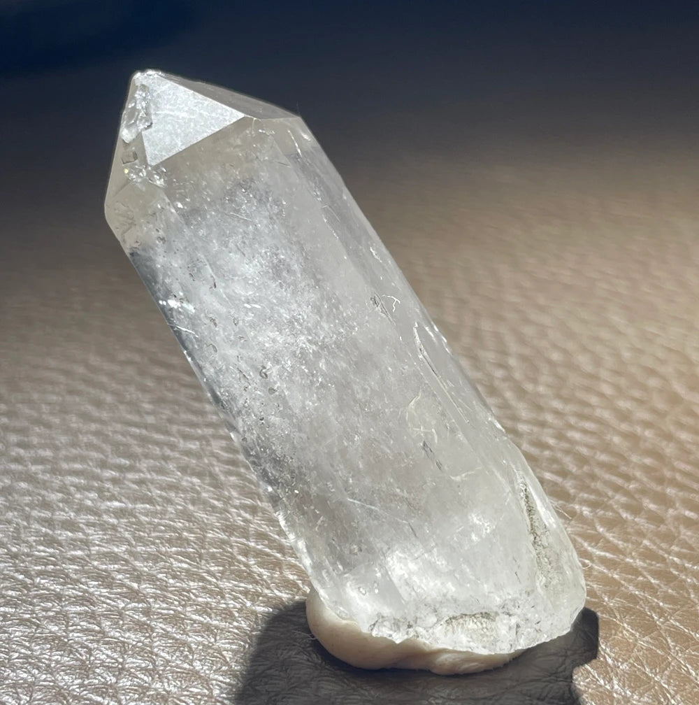 Quartz Crystal with Natural Inclusions Raw Unpolished Clear Translucent Healing  Energy Meditation