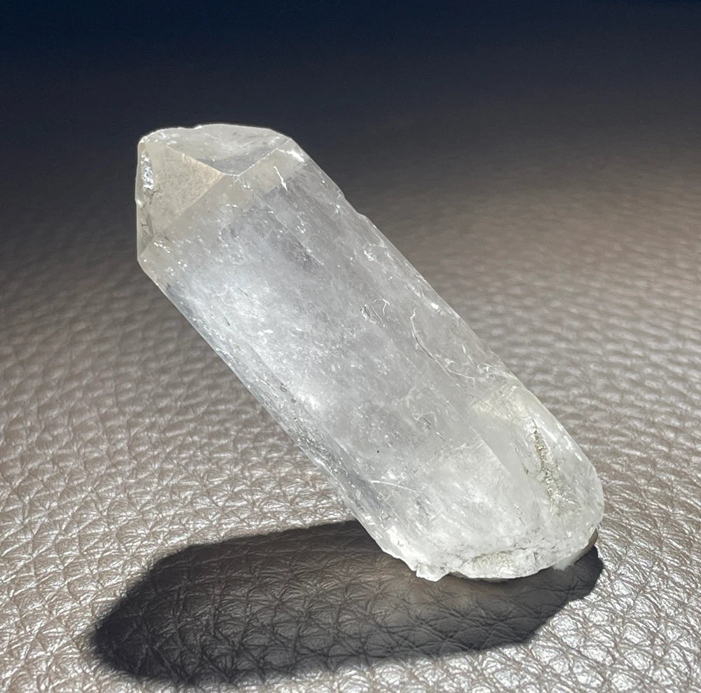 Quartz Crystal with Natural Inclusions Raw Unpolished Clear Translucent Healing  Energy Meditation
