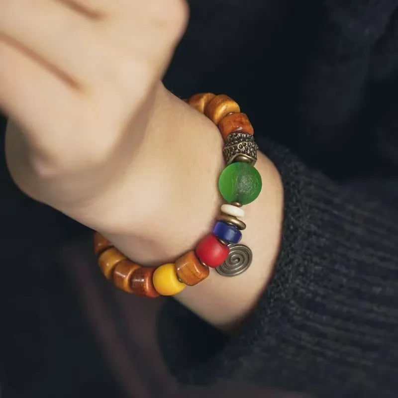 Guardian Yak Bone Bracelet