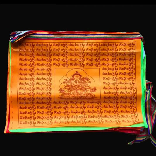 Long-lasting GUANYIN Windhorse Flags for Disaster Alleviation and Health Protection