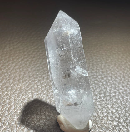 Quartz Crystal with Natural Inclusions Raw Unpolished Clear Translucent Healing  Energy Meditation
