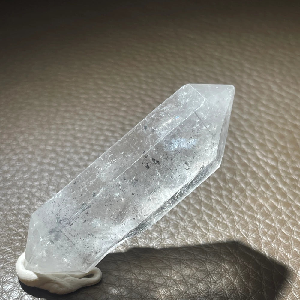 Quartz Crystal with Natural Inclusions Raw Unpolished Clear Translucent Healing  Energy Meditation