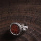 Blood Amber Zhashilhamo Wealth Ring