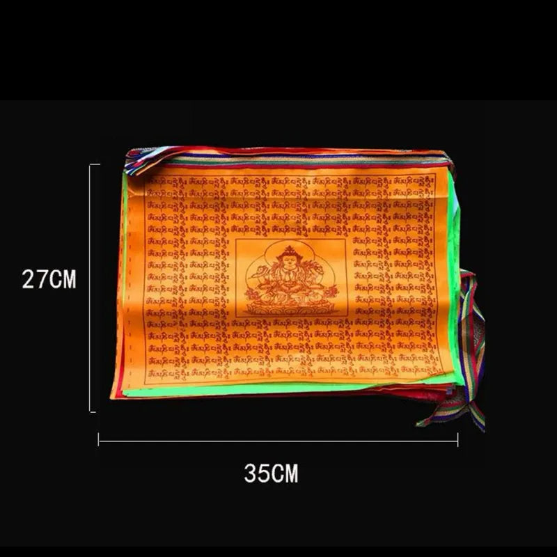 Long-lasting GUANYIN Windhorse Flags for Disaster Alleviation and Health Protection