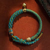 Tibetan Six-Syllable Mantra Five Colored Fortune Bracelet