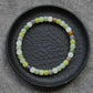 Multi-color Natural Hetian Jade Bracelet