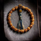 Awaken Inner Fortitude Tibetan Yak Bone Carved Skeleton Guardian Bracelet