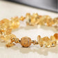 Prosperity Wealth Natural Shaped Citrine Bracelet