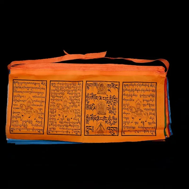 Buddhist Auspicious Tibetan Prayer Flags Windhorse Flags for Outside