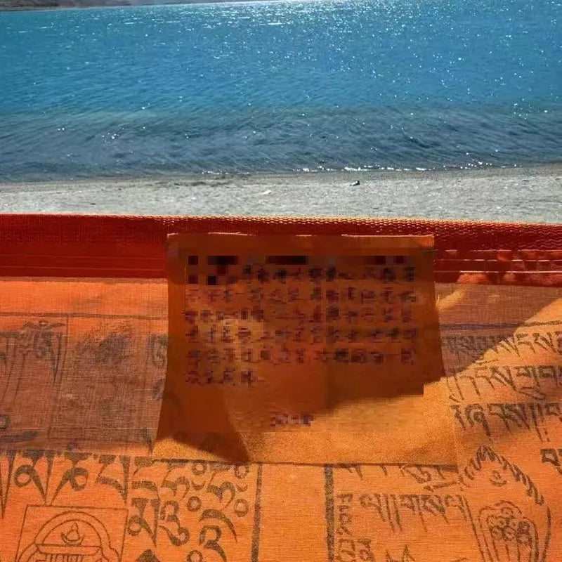 Buddhist Auspicious Tibetan Prayer Flags Windhorse Flags for Outside