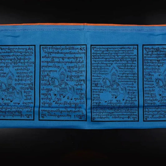 Buddhist Auspicious Tibetan Prayer Flags Windhorse Flags for Outside