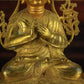 Exceptionally rare Tibetan gilded statue of Tsongkhapa