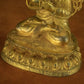 Exceptionally rare Tibetan gilded statue of Tsongkhapa