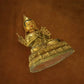 Exceptionally rare Tibetan gilded statue of Tsongkhapa