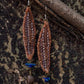 Wealth embraces lapis lazuli earrings