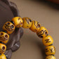 Prosperity Dzi Yak Bone Bracelet