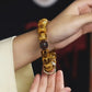 Prosperity Dzi Yak Bone Bracelet
