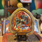 Silver-Cased Green Tara for protection and spiritual guidance