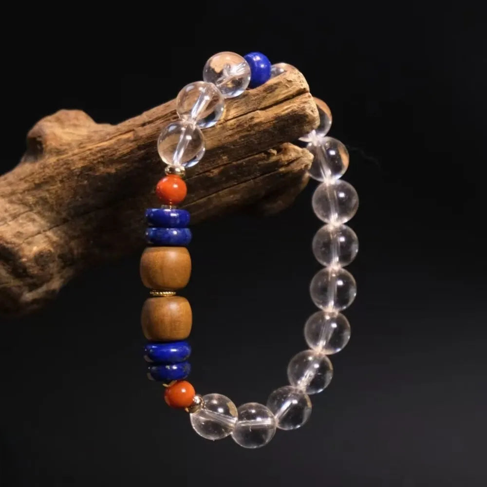Elegant and Pure Himalayan Crystal Healing Bracelet