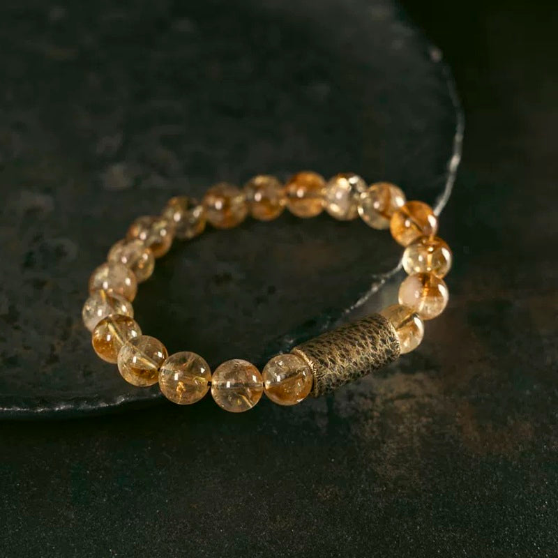 Supreme Healing and Wealth Citrine Bracelet