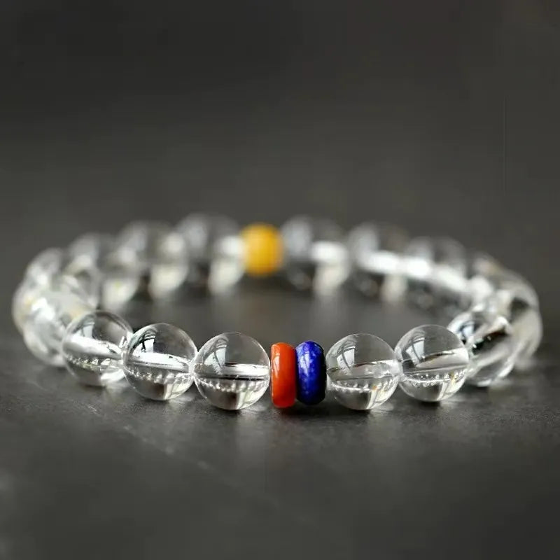 Wisdom Healing Clear Quartz Bracelet