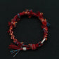 Tibetan Love Energy Bracelet - Handwoven Cotton Wristband