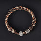 Tibetan Fortune Handcrafted Weave Silver Bracelet