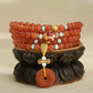 Daily Luck Bracelet 108 Natural Nanhuang Agate Beads