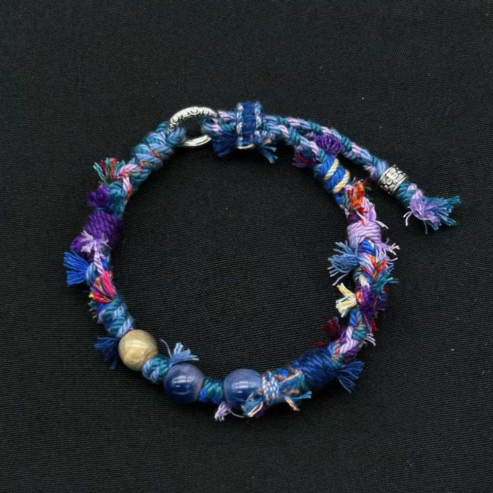 Tibetan Handmade Bracelet with Spiritual Beads