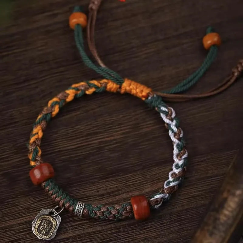 Zhaxi Lhamo Fortune-Bringing Bracelet from Tibet's Holy Land