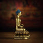 Buddhist Fully Gilded Compassionate Expression Sakyamuni Buddha Statue