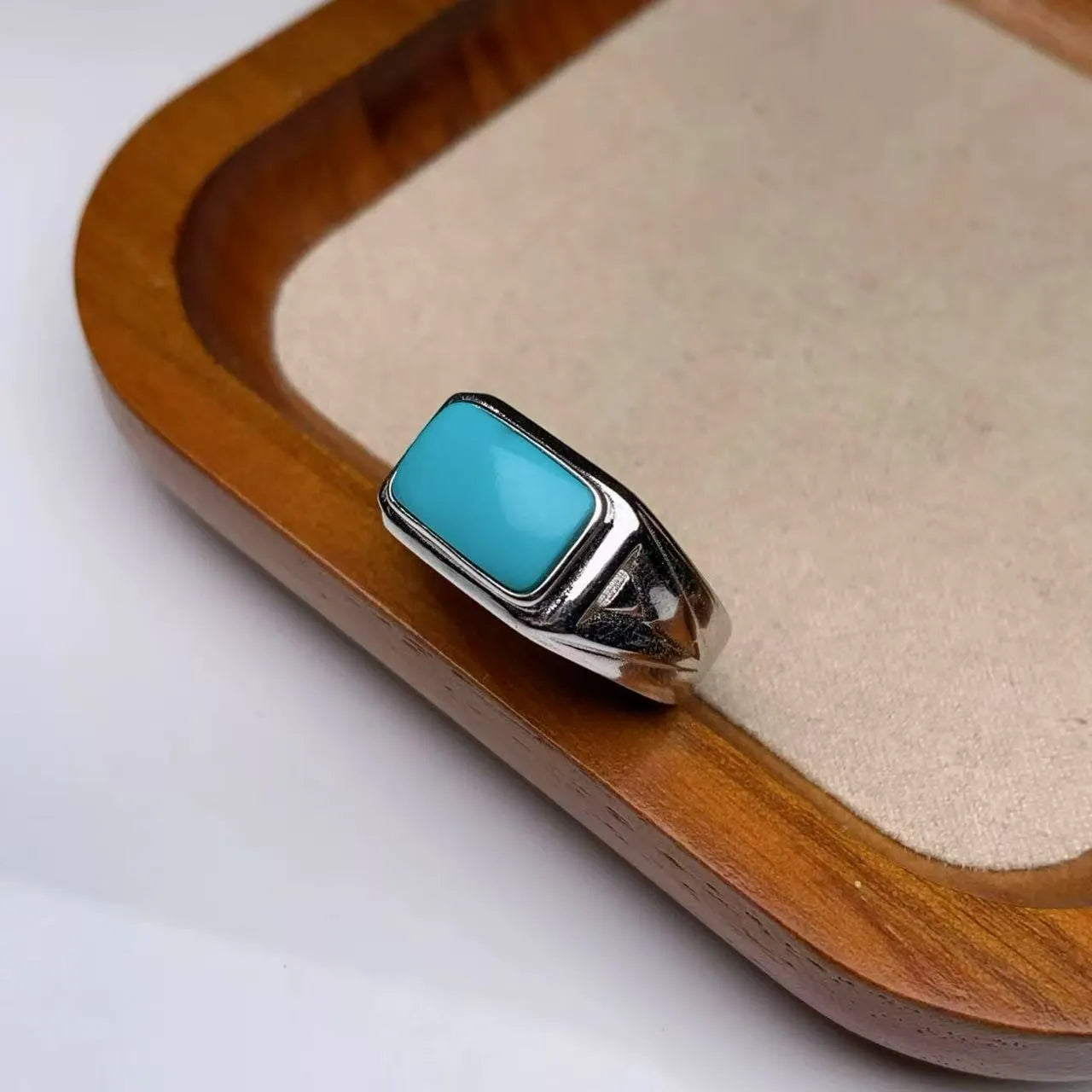 Tibetan Spiritual Harmony Turquoise Ring