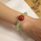 Harmony Energy South Red Agate Bracelet with Jade