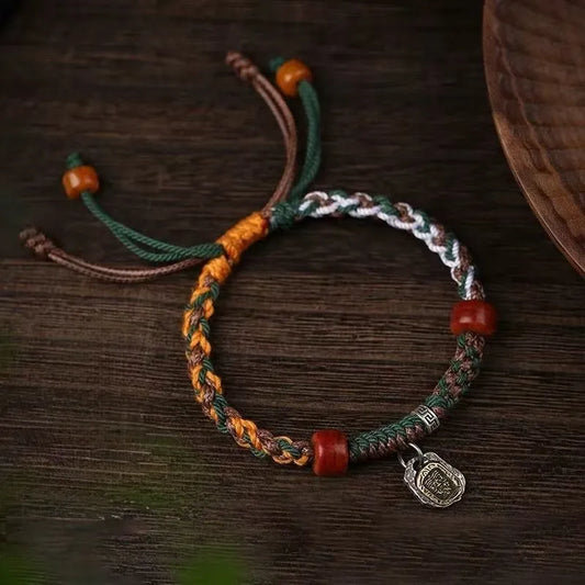Zhaxi Lhamo Fortune-Bringing Bracelet from Tibet's Holy Land