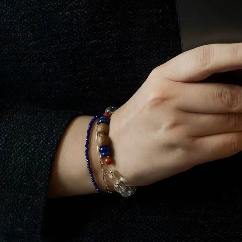 Elegant and Pure Himalayan Crystal Healing Bracelet