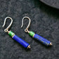 Energy of the Medicine Buddha Lapis Lazuli Silver Earrings