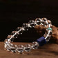 Harmony Himalayan Crystal Healing Bracelet with Turquoise and Lapis Lazuli