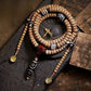 Sacred Guardian Bodhi Seed  108 Mala Beads Bracelet and Necklace
