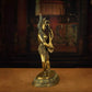 Protective and Wisdom Energy Copper Saraswati Buddha Statue