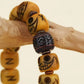 Prosperity Dzi Yak Bone Bracelet