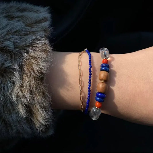 Elegant and Pure Himalayan Crystal Healing Bracelet