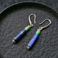 Energy of the Medicine Buddha Lapis Lazuli Silver Earrings
