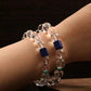 Harmony Himalayan Crystal Healing Bracelet with Turquoise and Lapis Lazuli