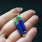 Energy of the Medicine Buddha Lapis Lazuli Silver Earrings