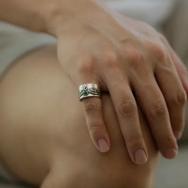 Sacred Companion Green Tara Ring