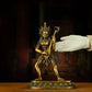 Protective and Wisdom Energy Copper Saraswati Buddha Statue